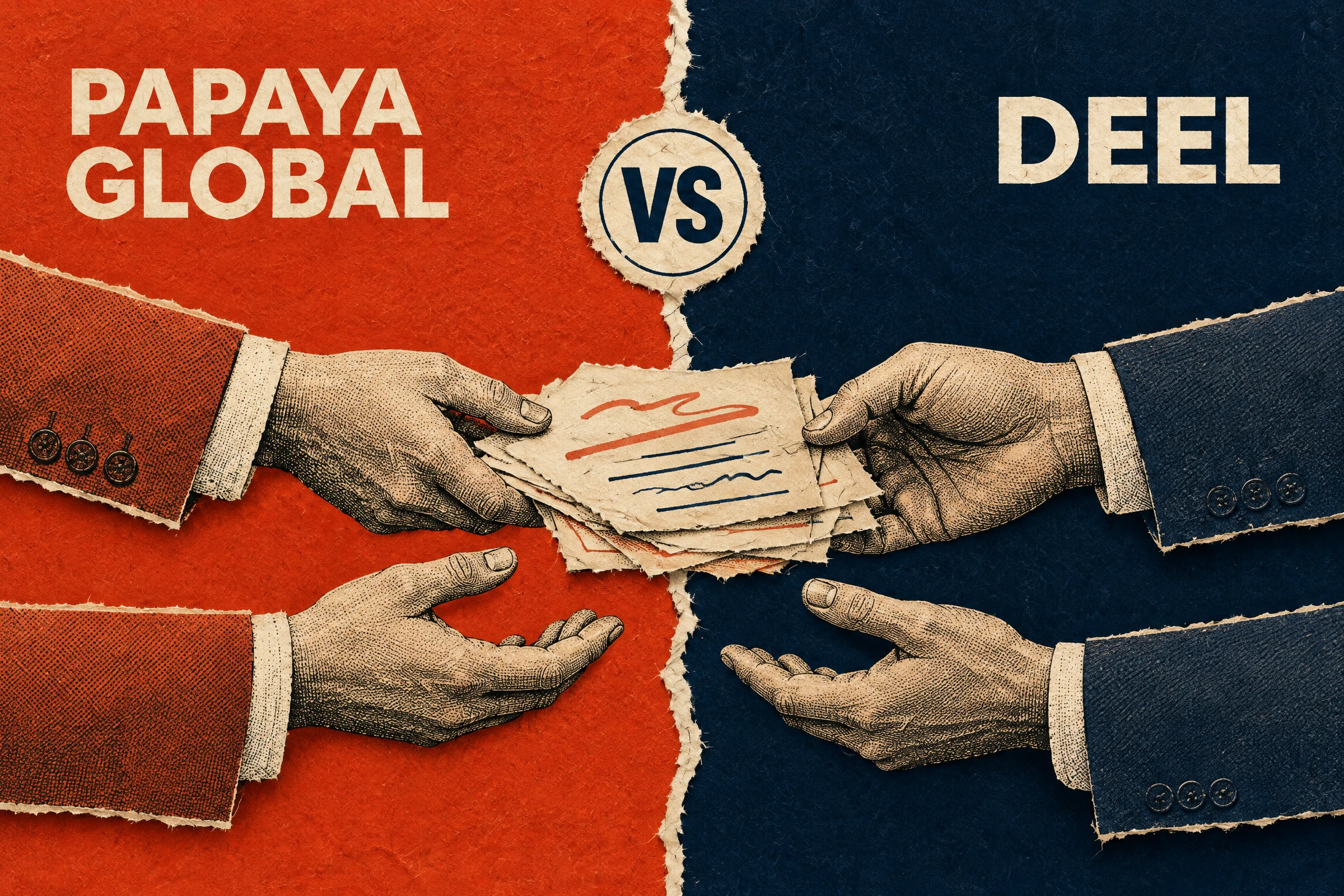 Papaya Global and Deel context handoff comparison